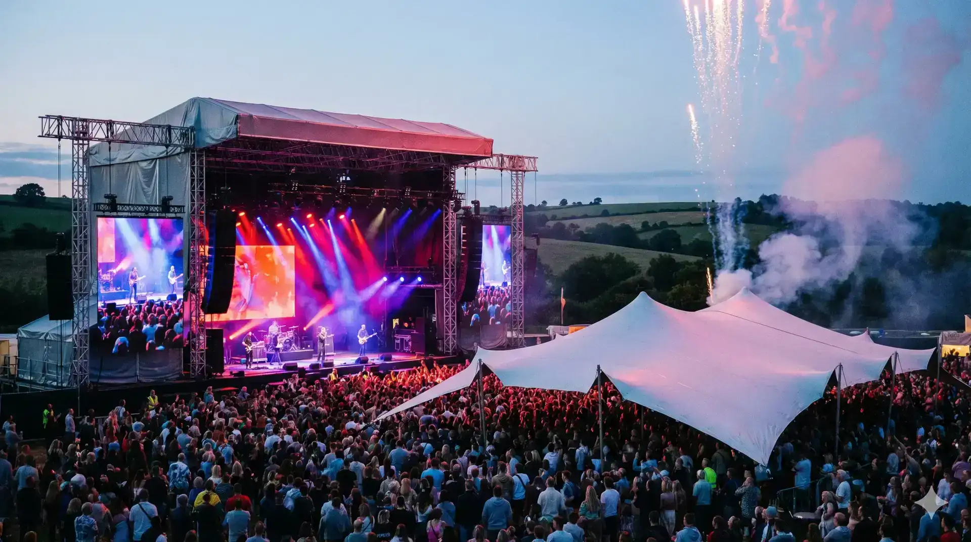 Location de tente pour festival